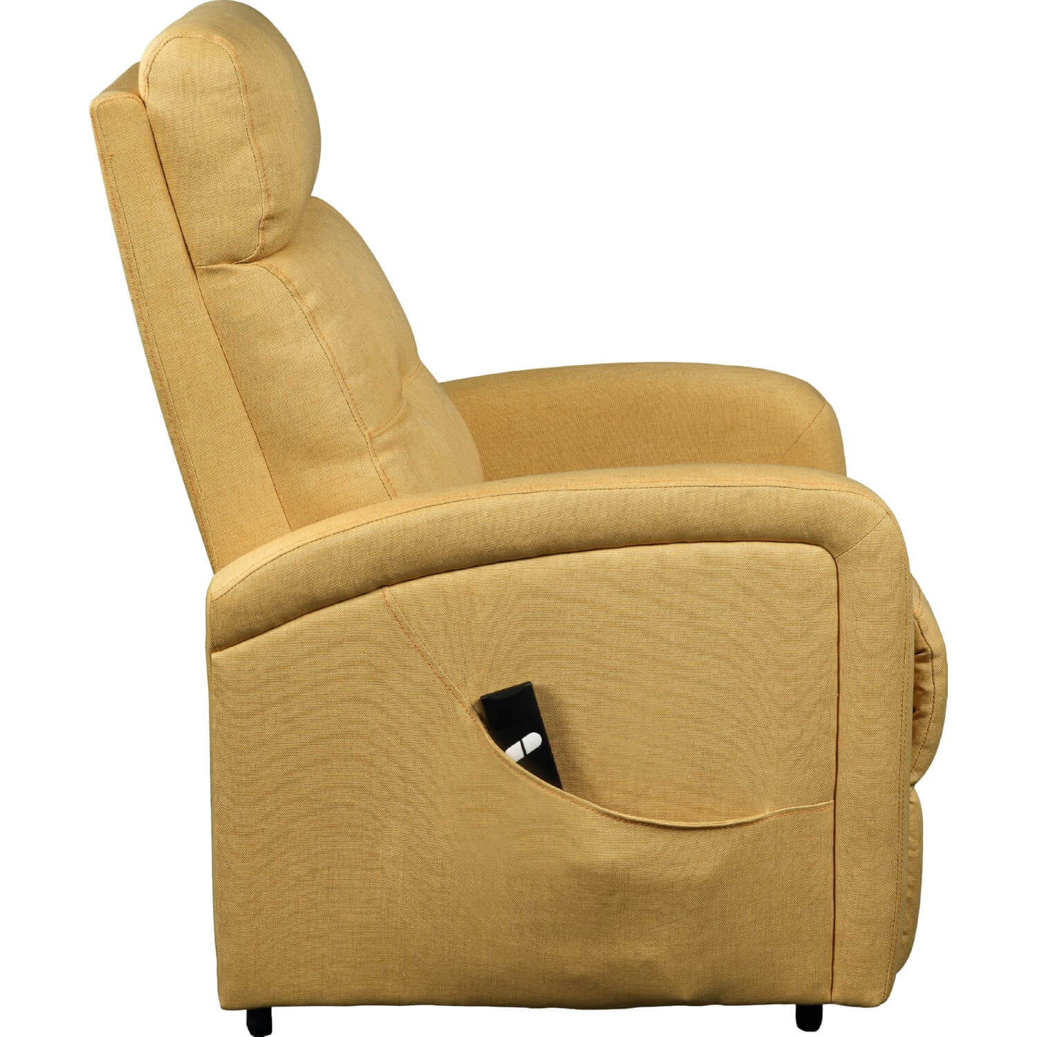Newat Fabric Linen Recliner w/Power Lift & USB Dock