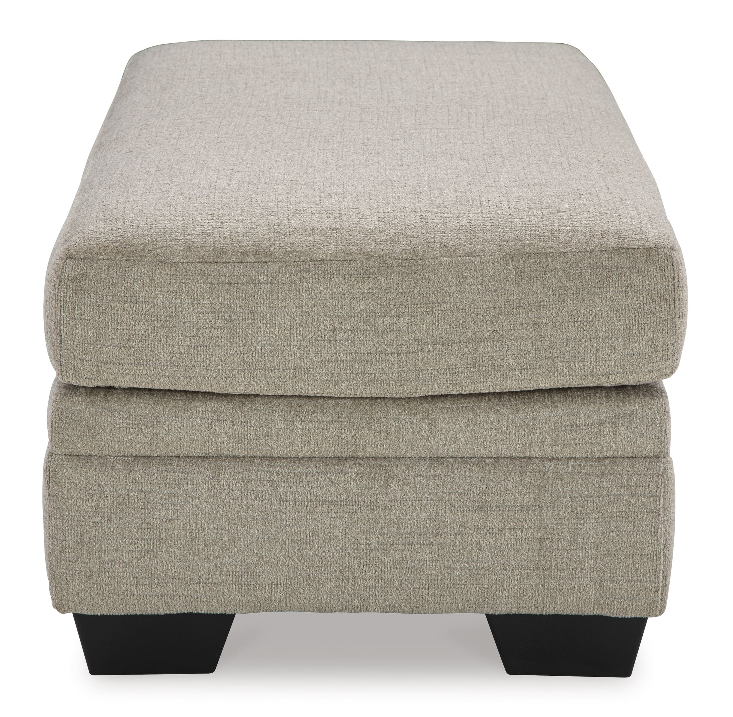 Ashley Stonemeade Taupe Ottoman Side