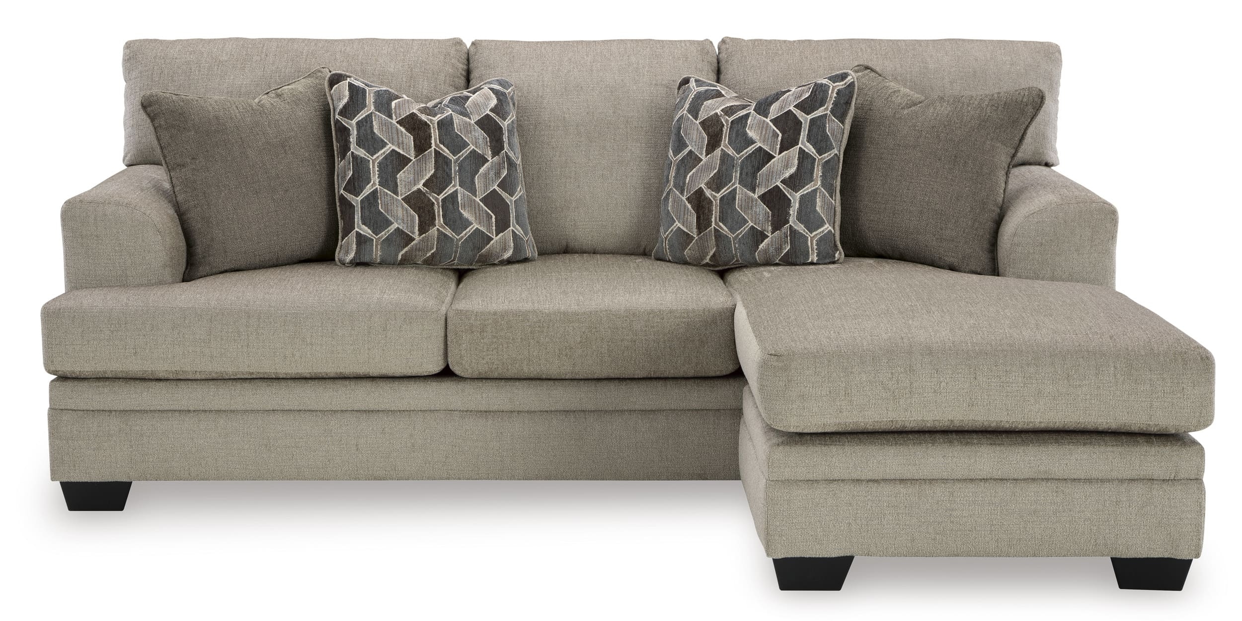 Stonemeade Polyester L-Shaped Sectional Sofa w/Reversible Chaise