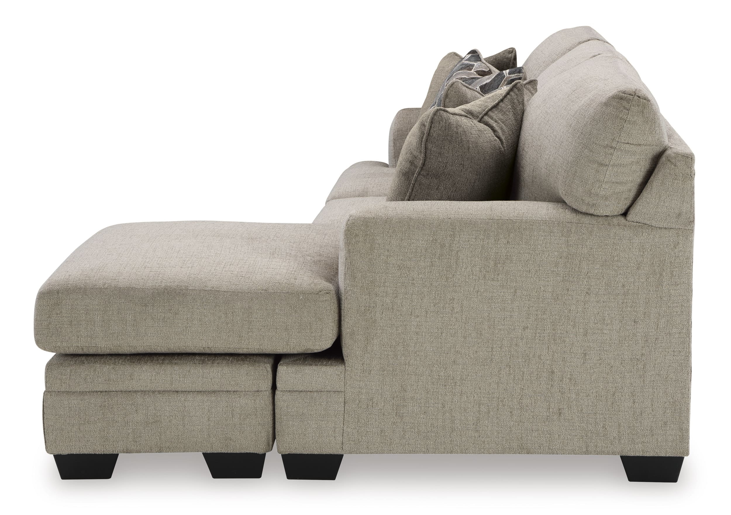 Stonemeade Polyester L-Shaped Sectional Sofa w/Reversible Chaise