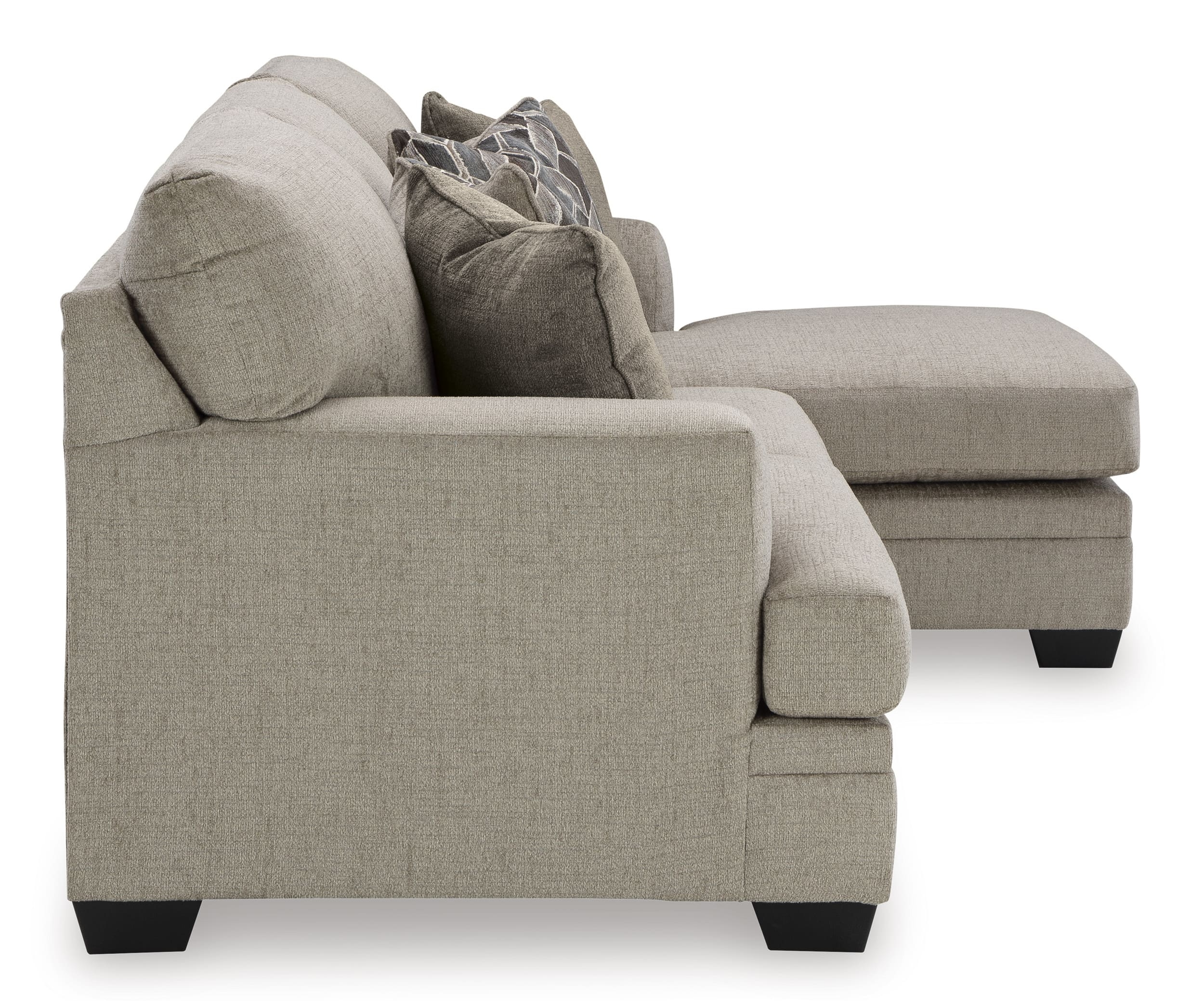 Stonemeade Polyester L-Shaped Sectional Sofa w/Reversible Chaise
