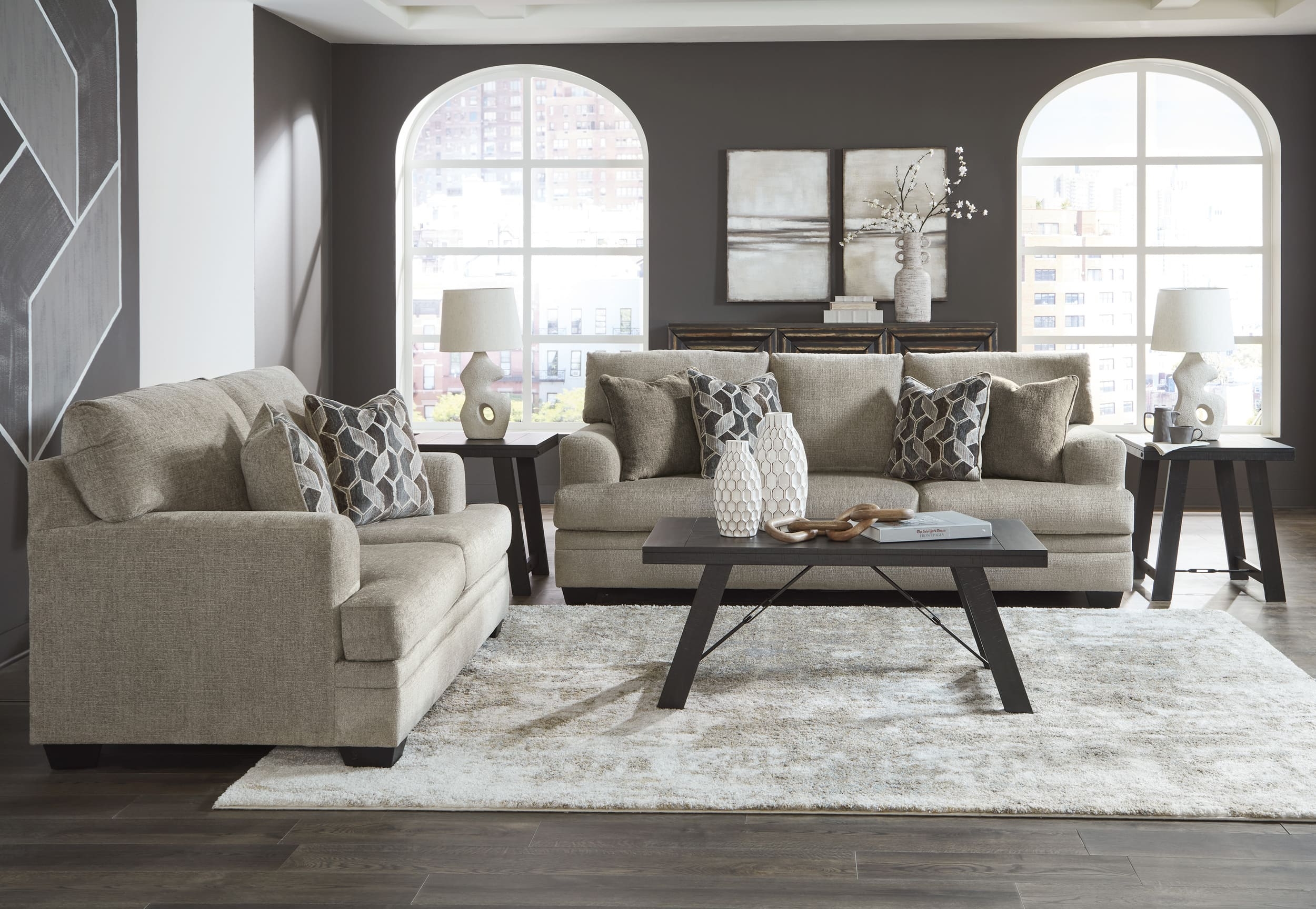 Ashley Stonemeade Sofa And Loveseat