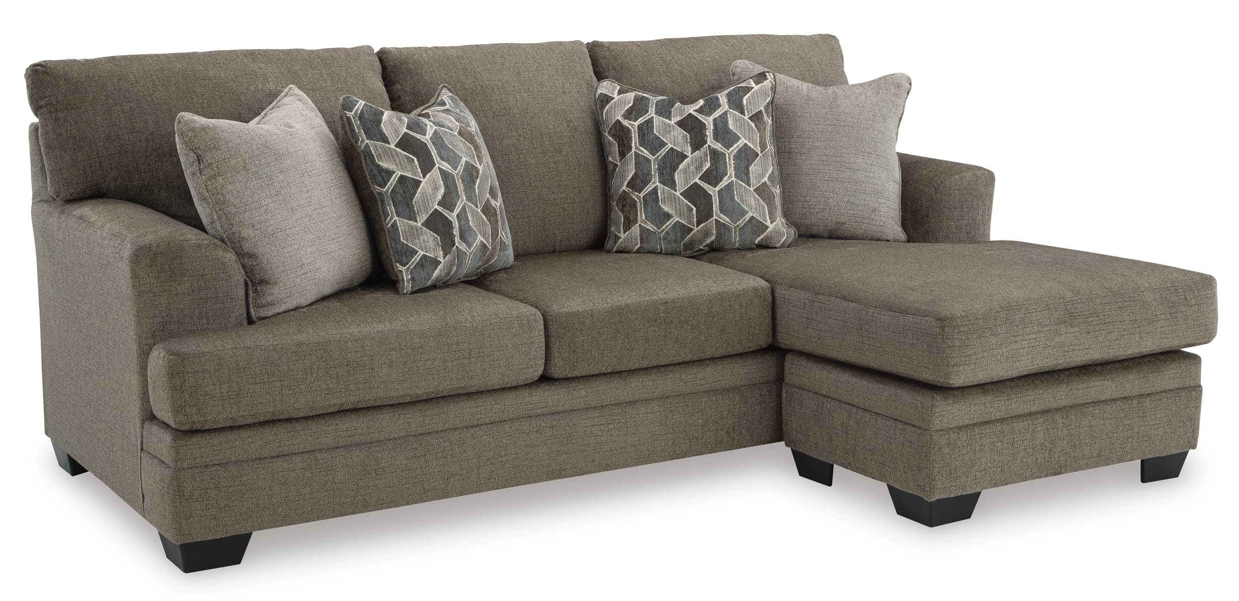 Stonemeade Polyester L-Shaped Sectional Sofa w/Reversible Chaise