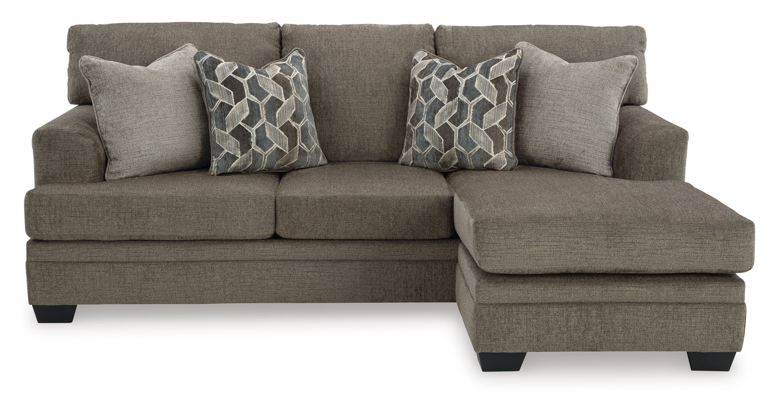 Stonemeade Reversible Sofa Chaise in Nutmeg