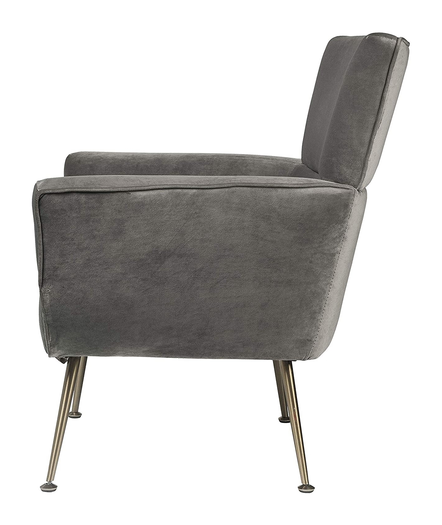 Varik Velvet Accent Chair