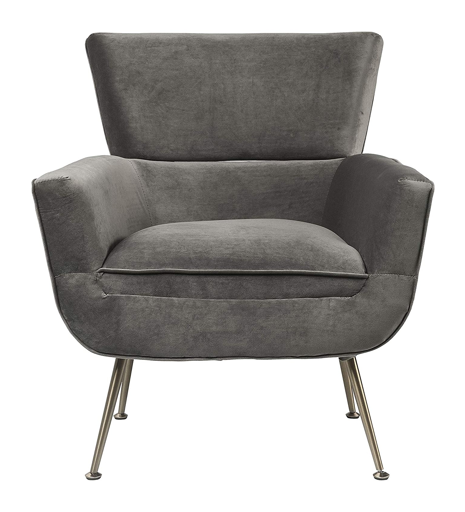 Varik Velvet Accent Chair