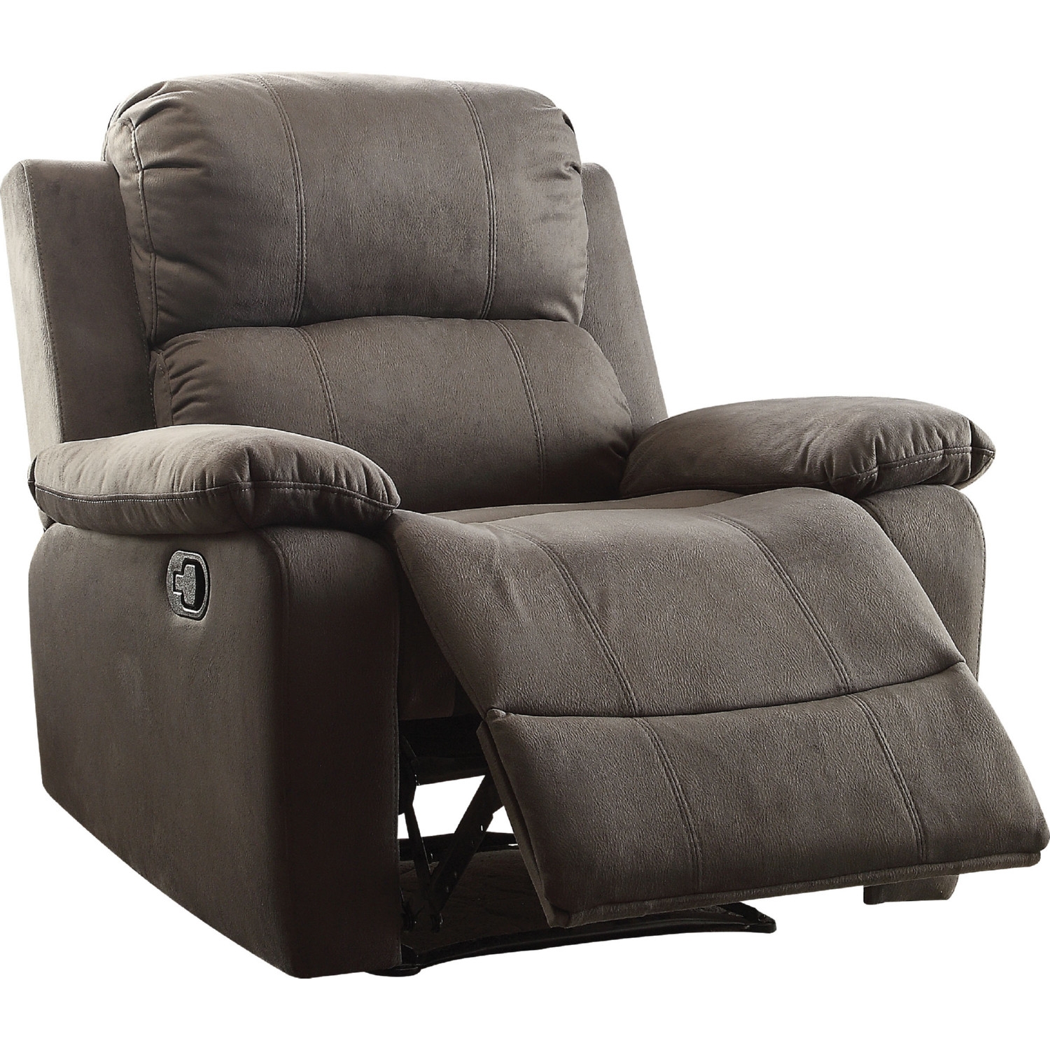 Bina Polished Microfiber Recliner