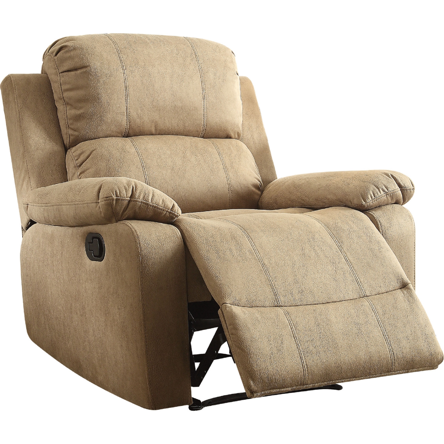 Bina Polished Microfiber Recliner