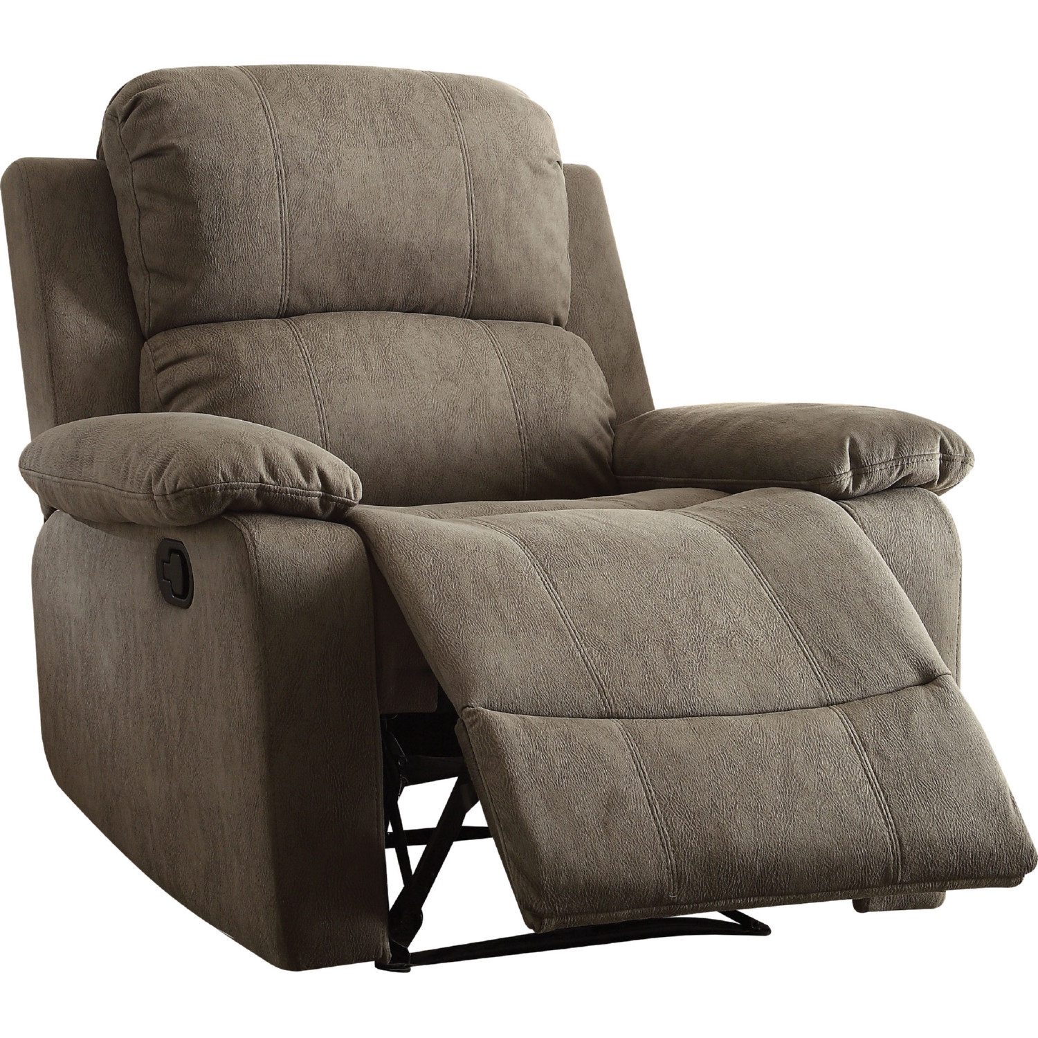 Bina Polished Microfiber Recliner