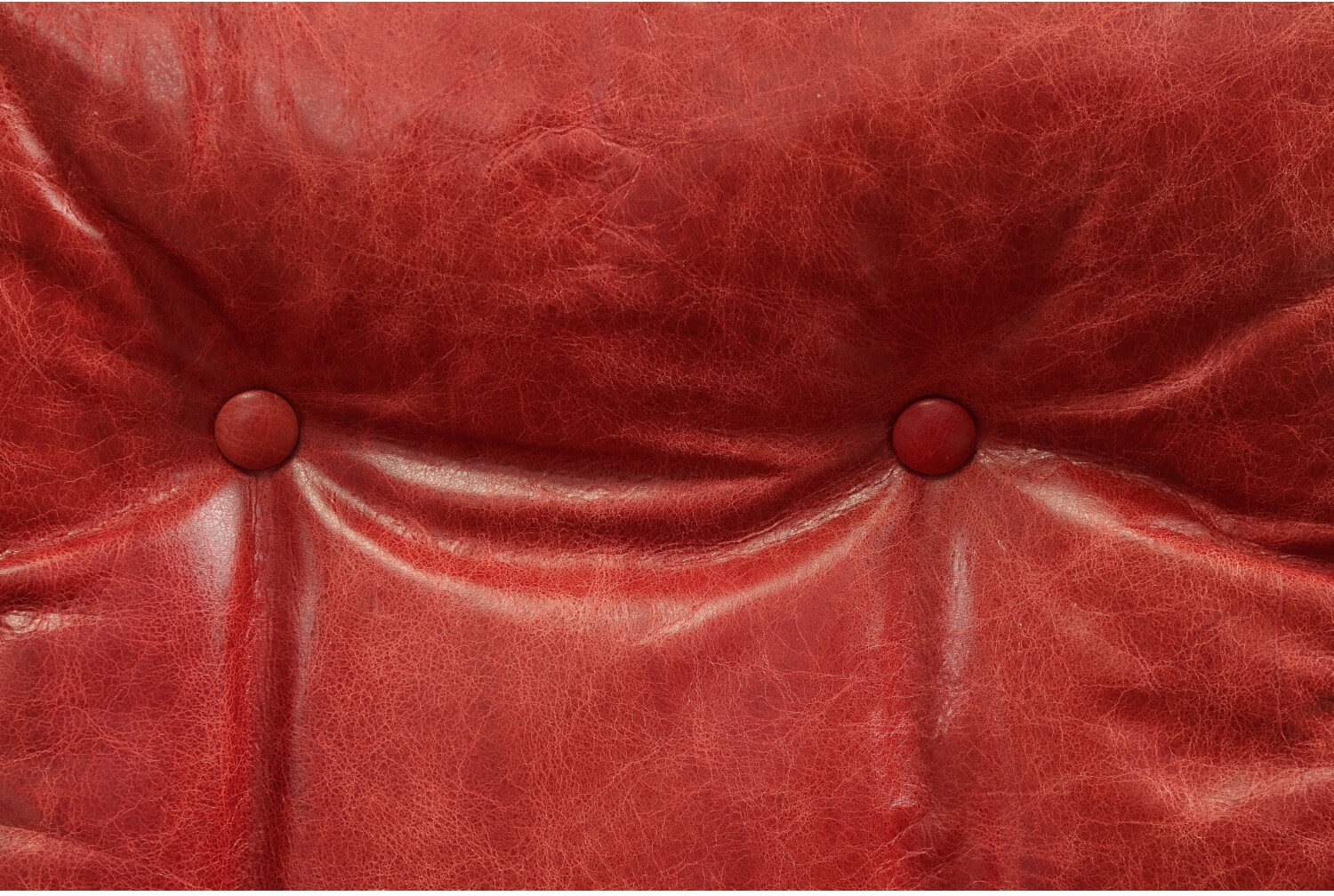 Gandy Top Grain Leather Accent Chair & Ottoman Set