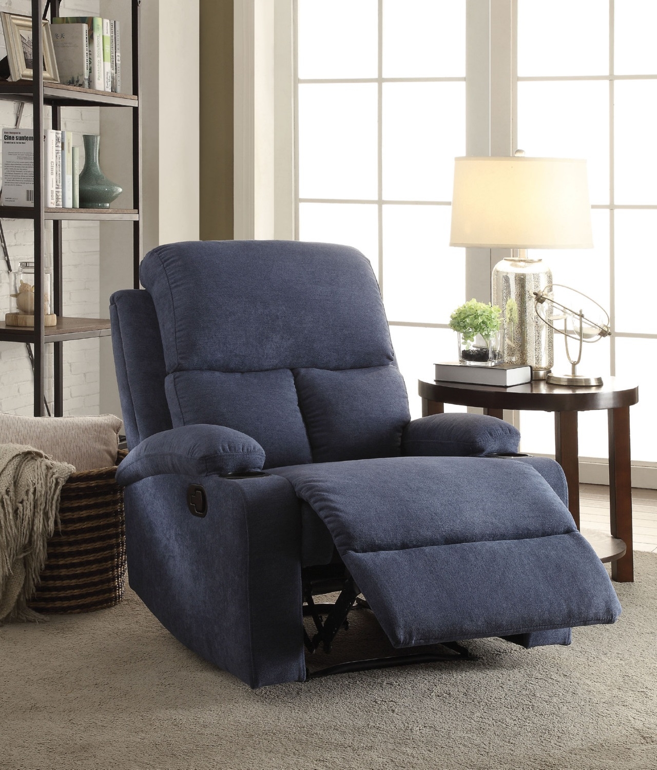Rosia Fabric Linen Recliner Chair