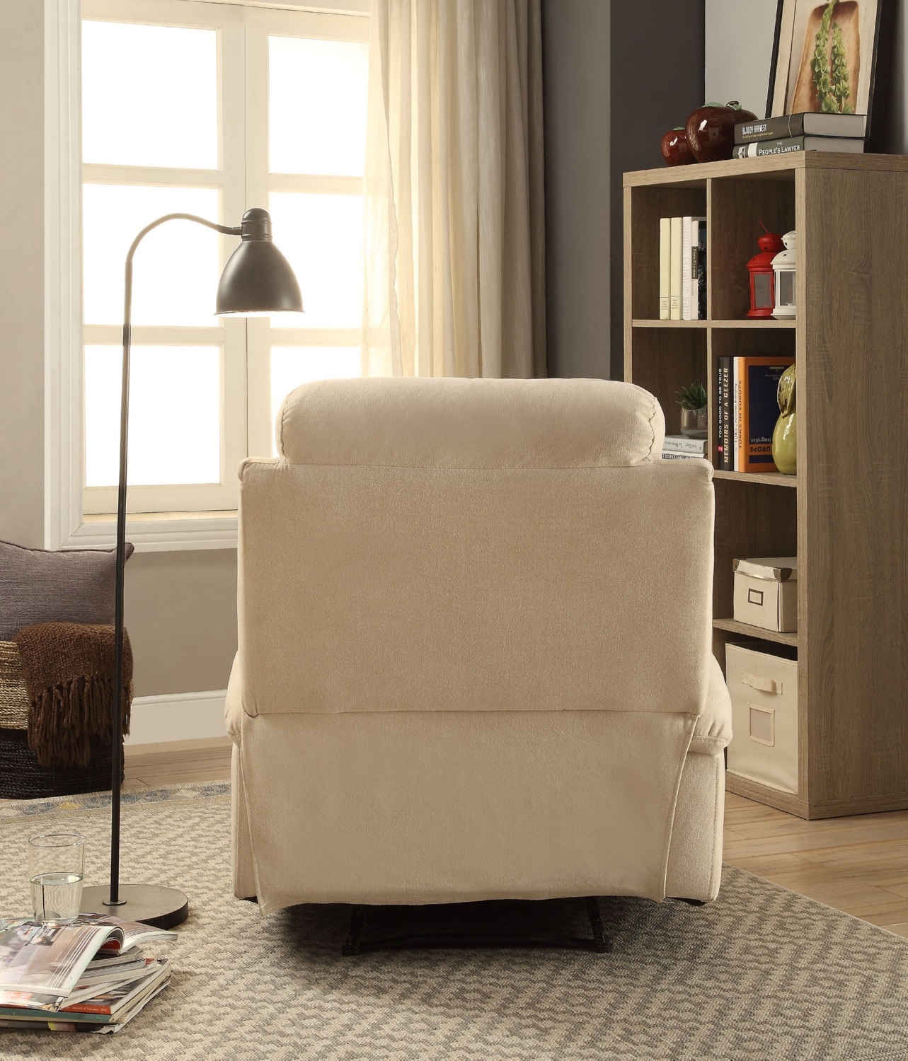 Rosia Fabric Linen Recliner Chair