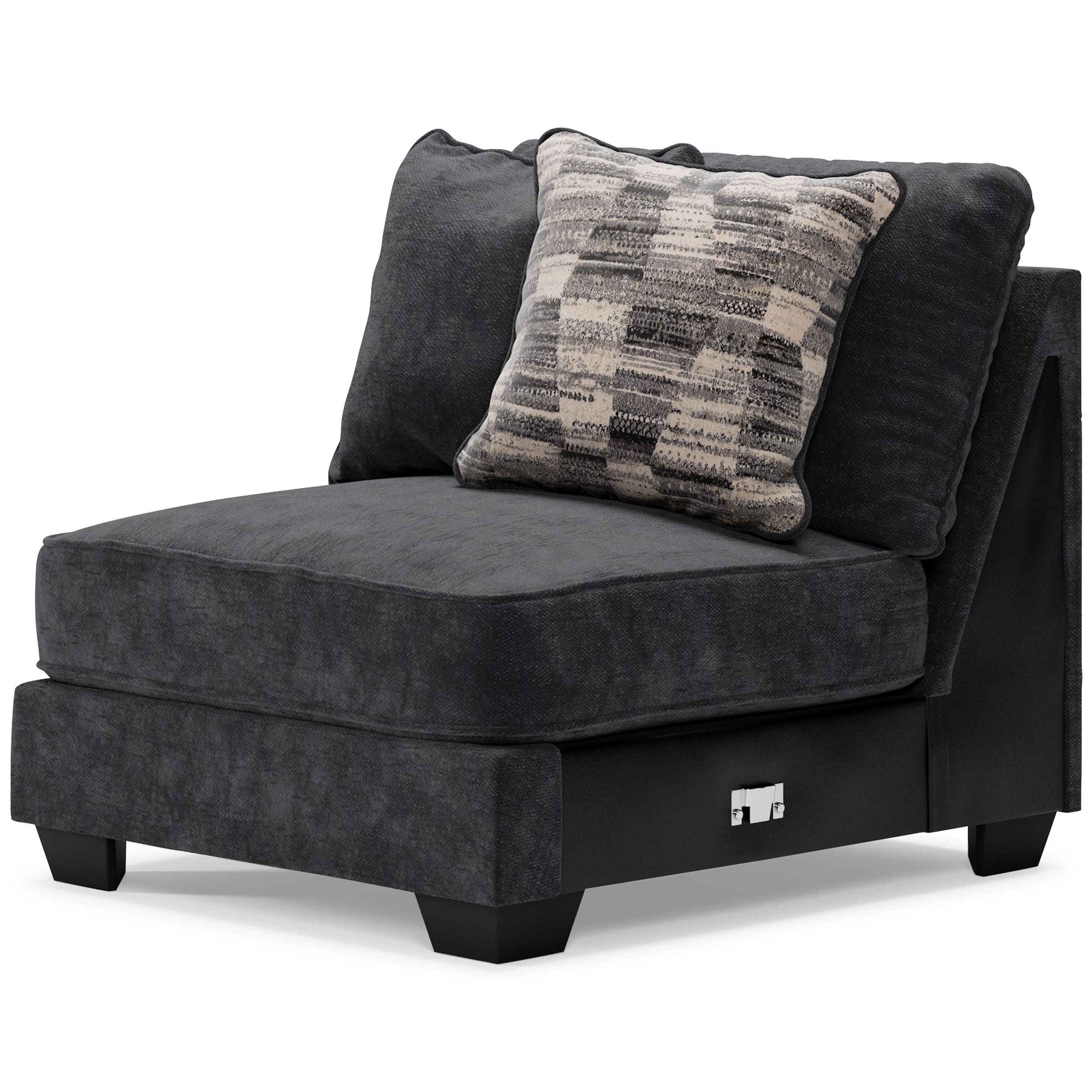 Lavernett 4-Piece Polyester L-Shaped Sectional Sofa