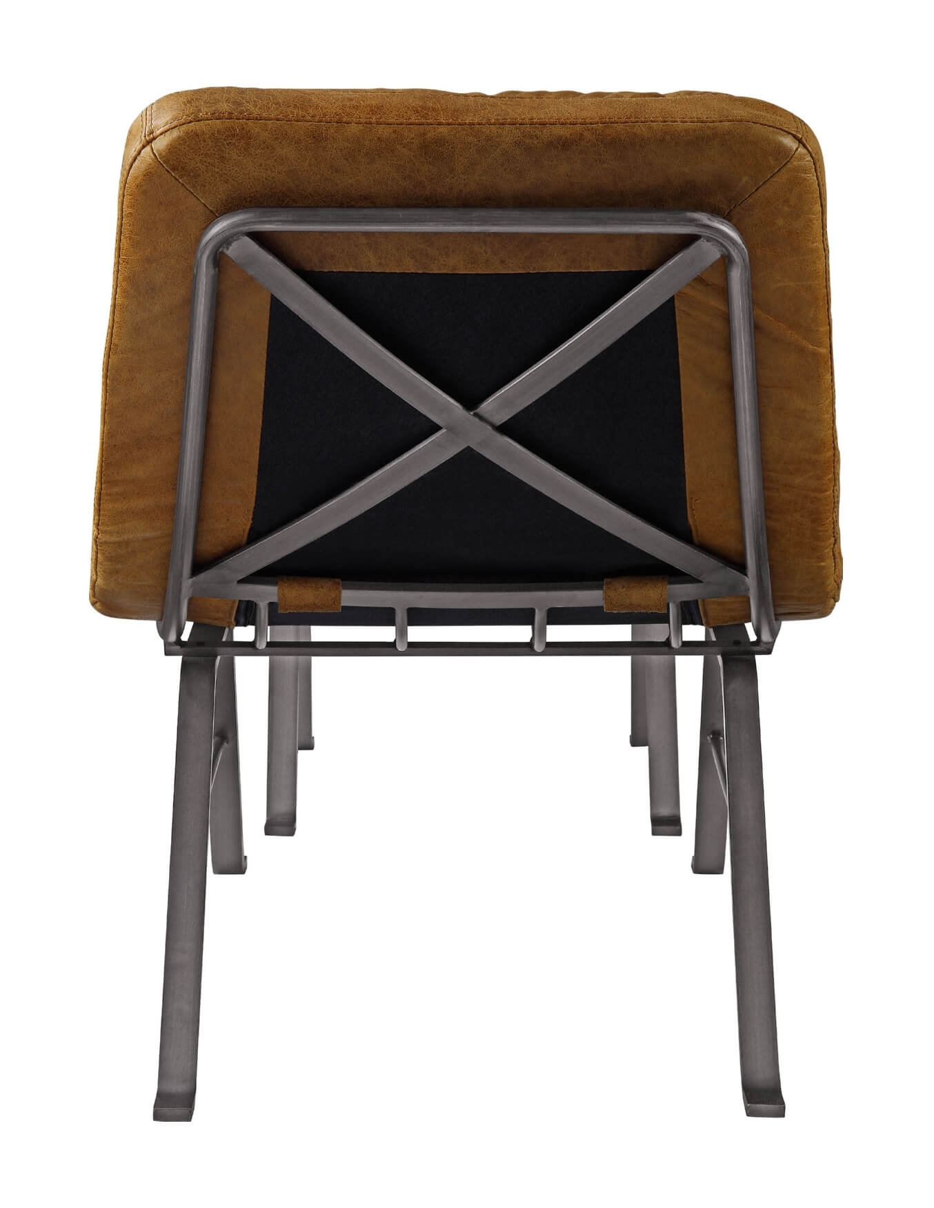 Bison Top Grain Leather Accent Chair