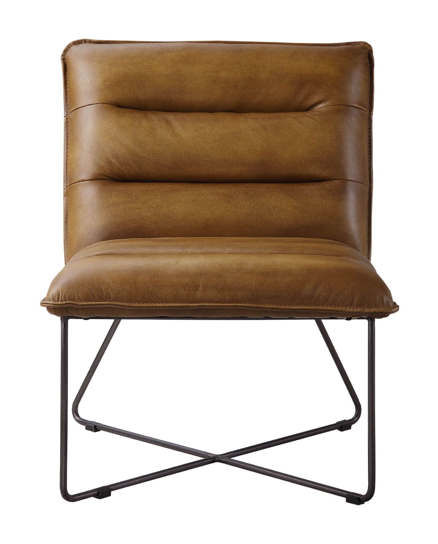 Balrog Top Grain Leather Accent Chair