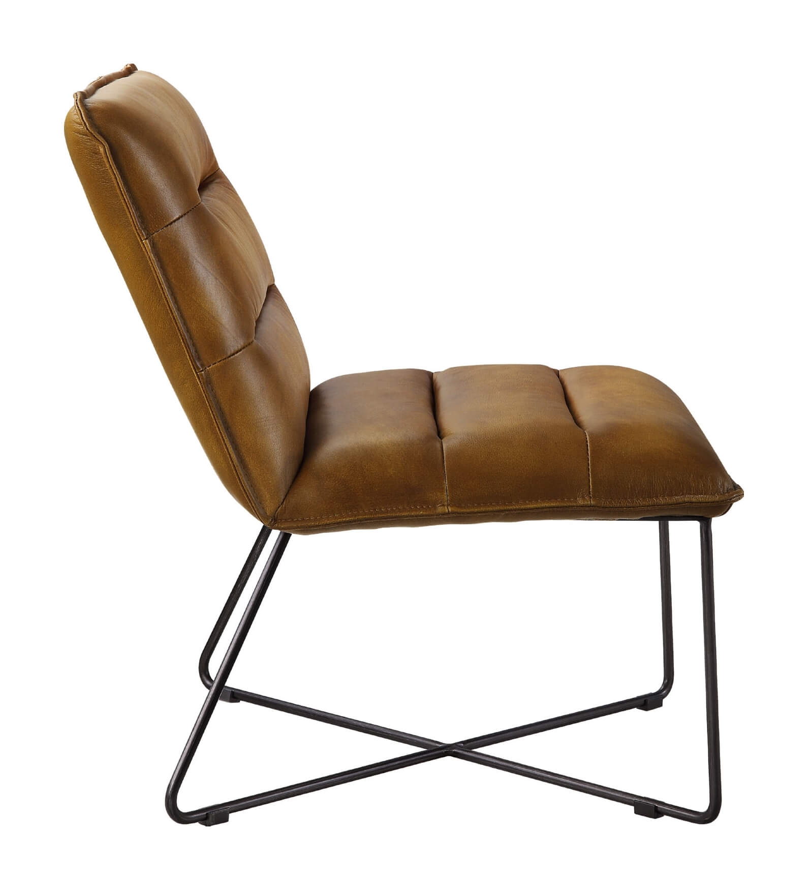 Balrog Top Grain Leather Accent Chair