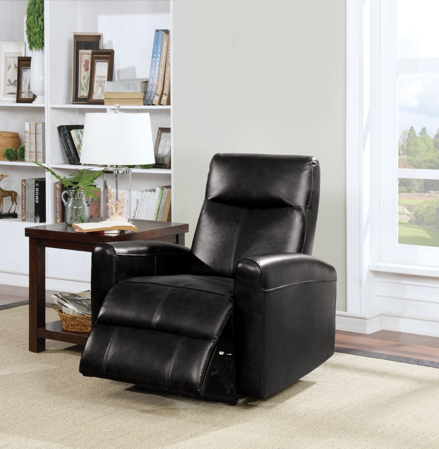 Blane Top Grain Leather Power Recliner