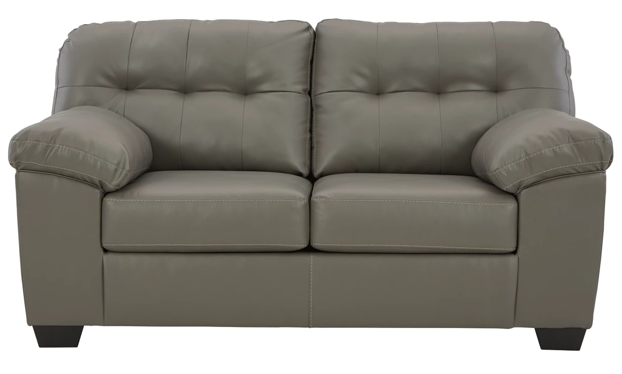 Donlen Faux Leather Living Room Set