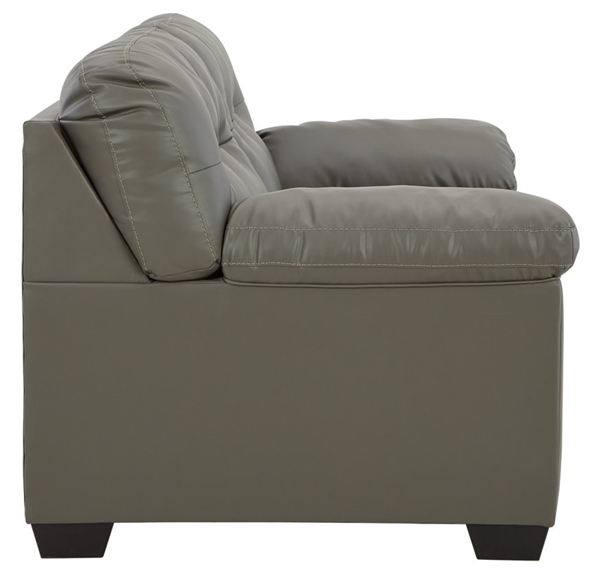 Donlen Faux Leather Loveseat