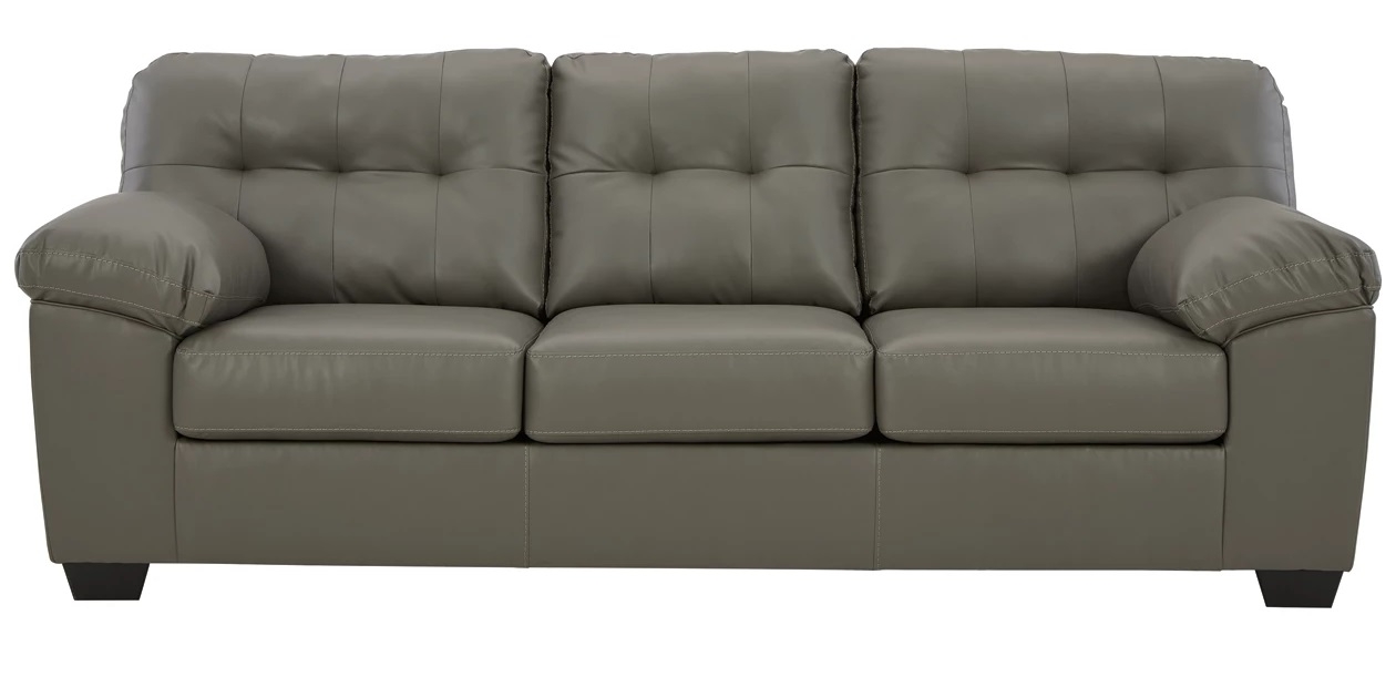 Donlen Faux Leather Living Room Set
