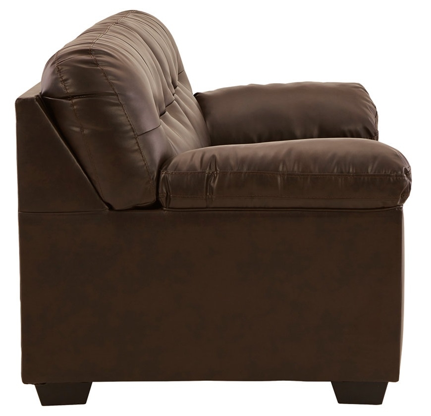 Donlen Faux Leather Living Room Set
