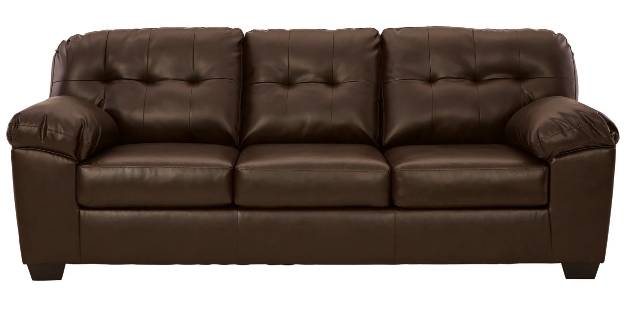 Donlen Faux Leather Sofa