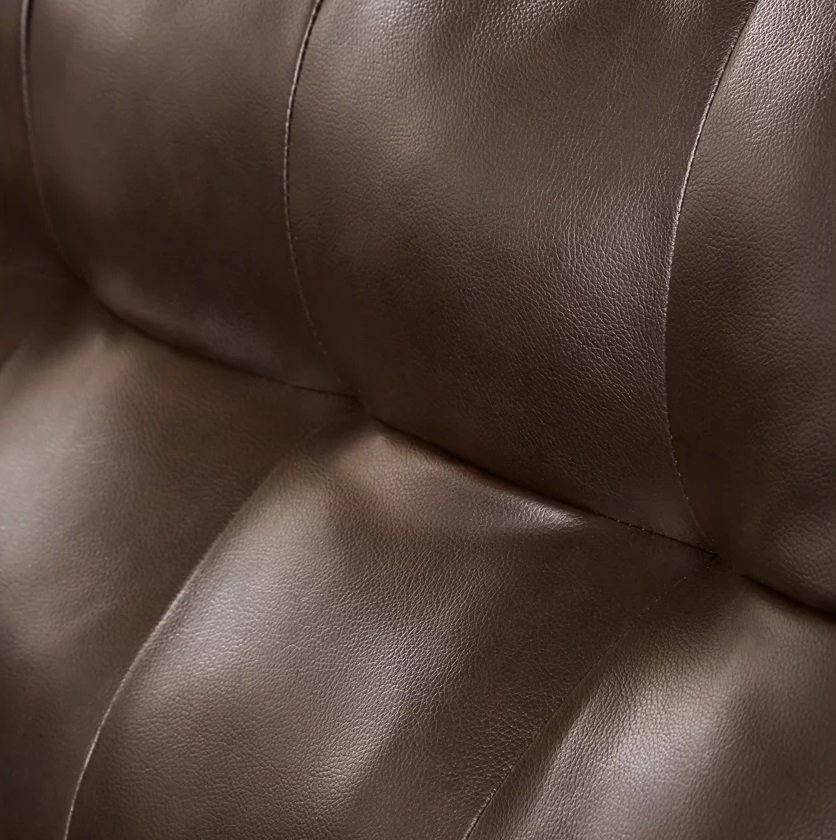 Donlen Faux Leather Loveseat
