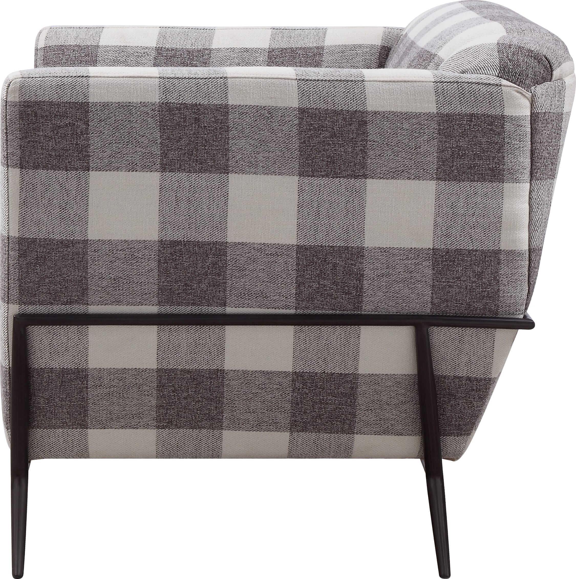 Niamey Fabric/Wood Living Room Set