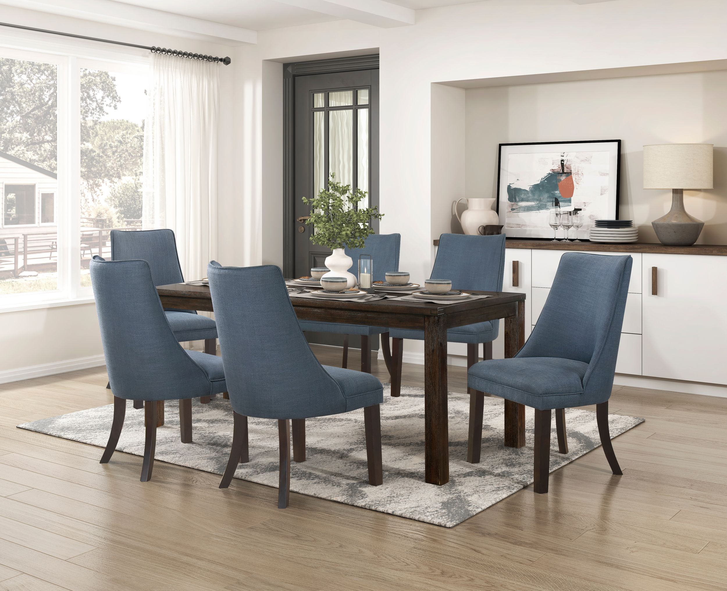 Paulson Rectangular Wood Dining Table
