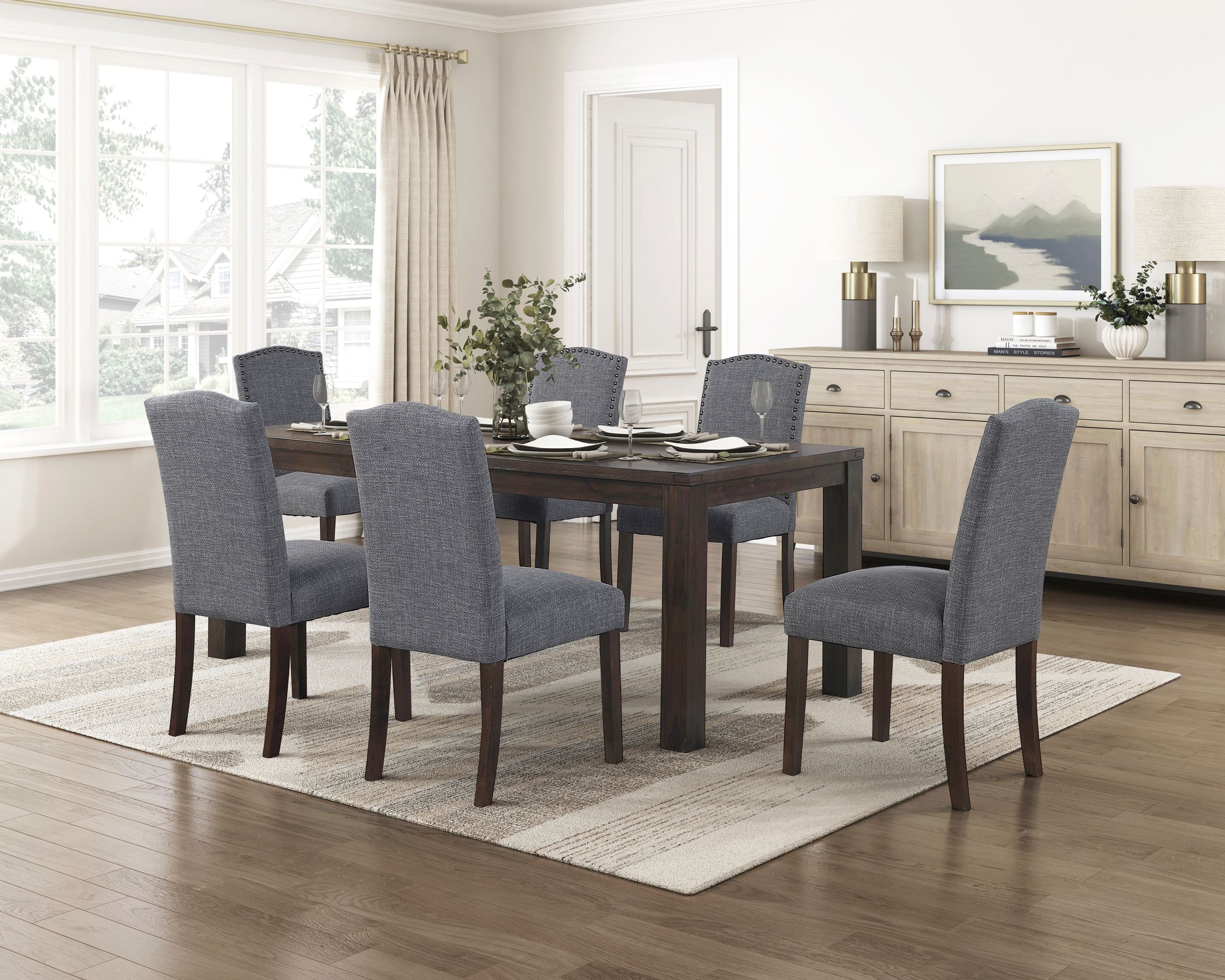 Paulson Rectangular Wood Dining Table