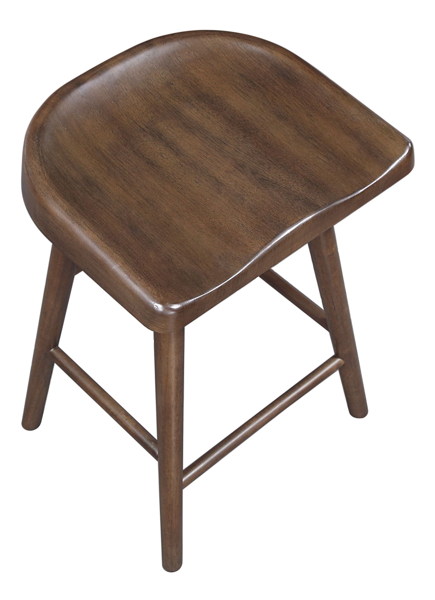 Oliver Wood Counter Height Stool