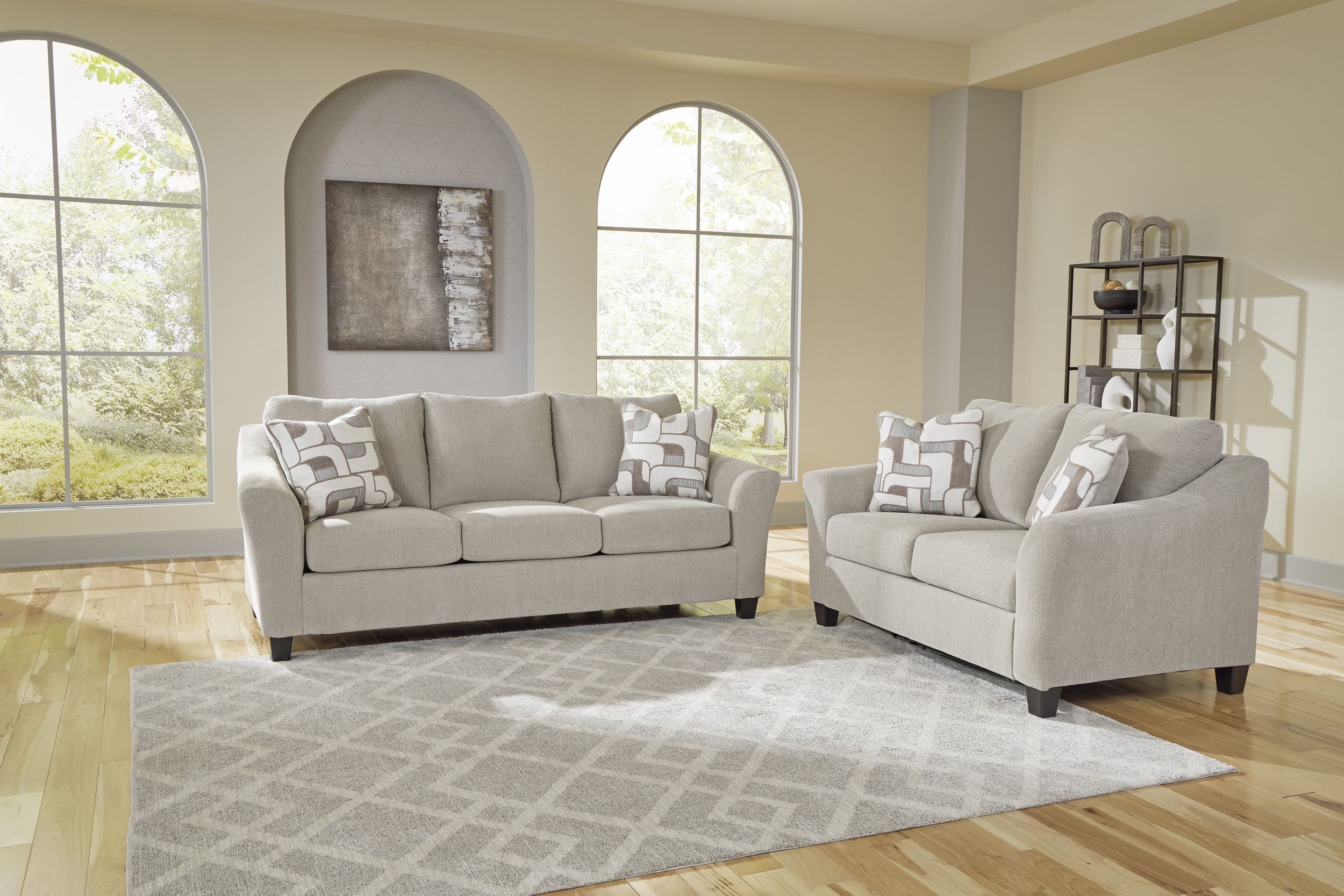 Willarae Polyester Living Room Set