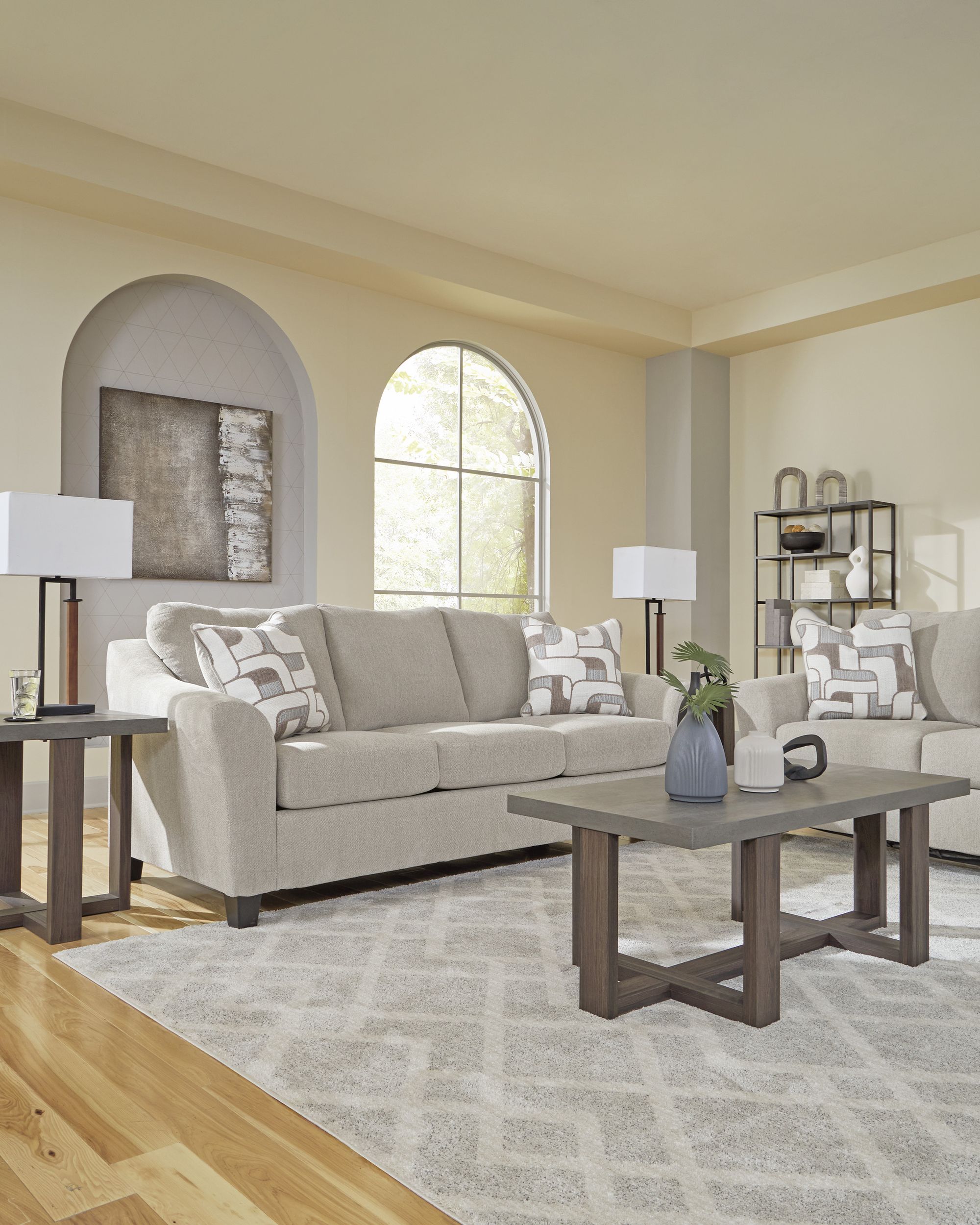 Willarae Polyester Living Room Set