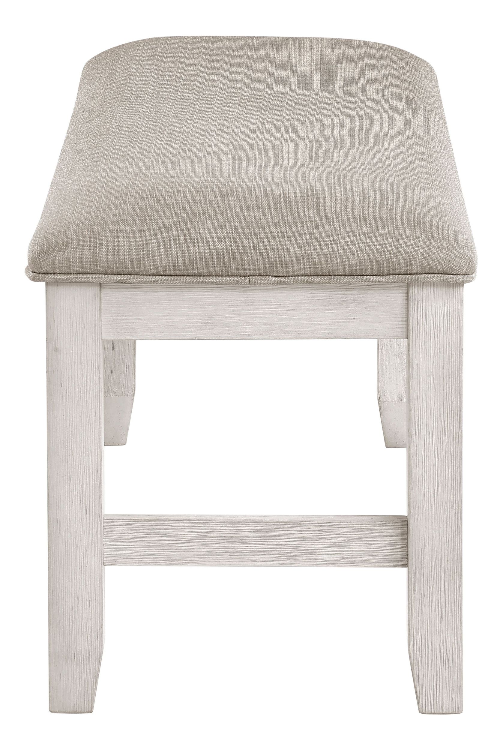 Savile Wood/Fabric Dining Bench