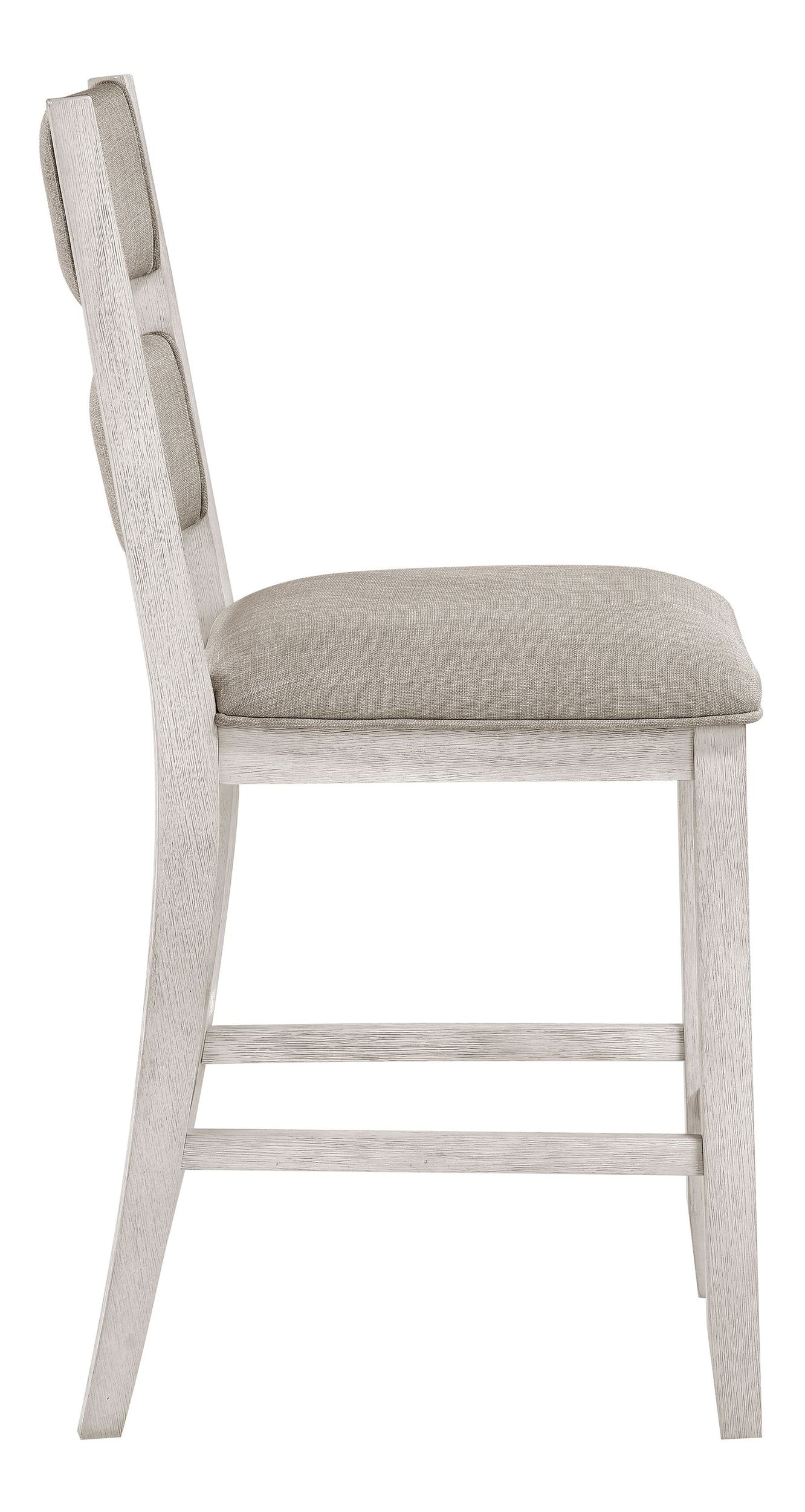 Savile Wood/Fabric Counter Height Chair