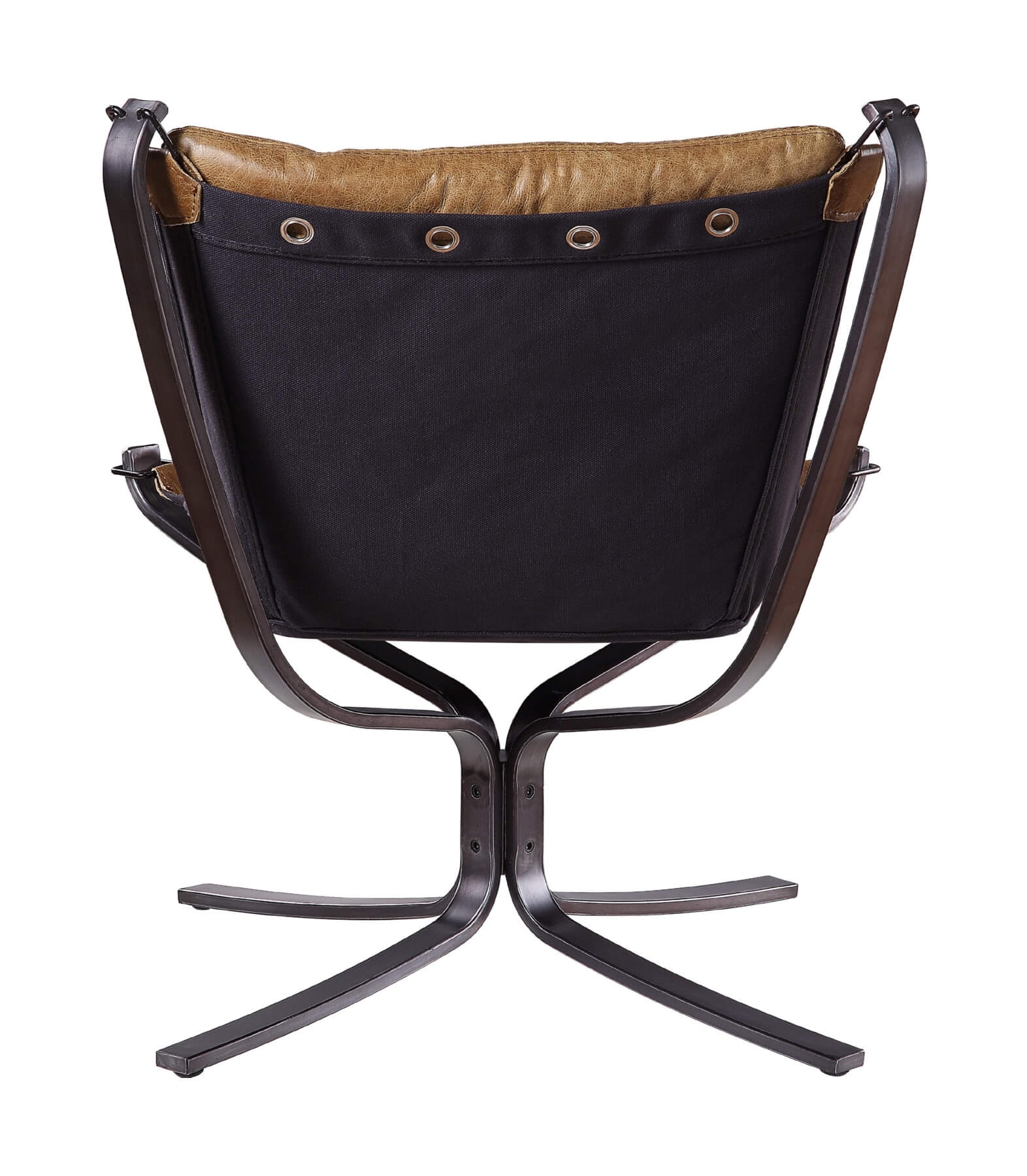 Carney Top Grain Leather Accent Chair