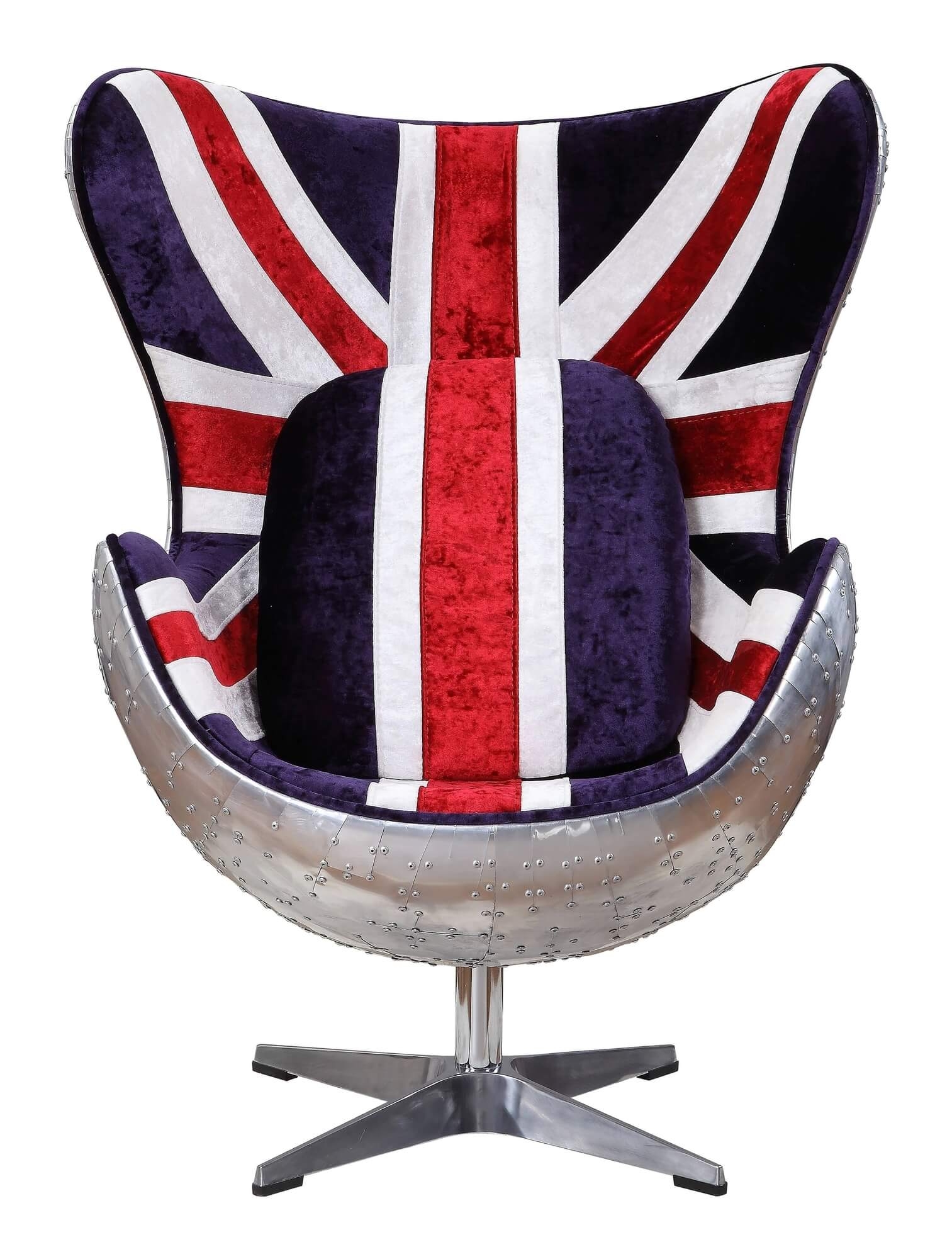 Brancaster Aluminum/Fabric Accent Chair