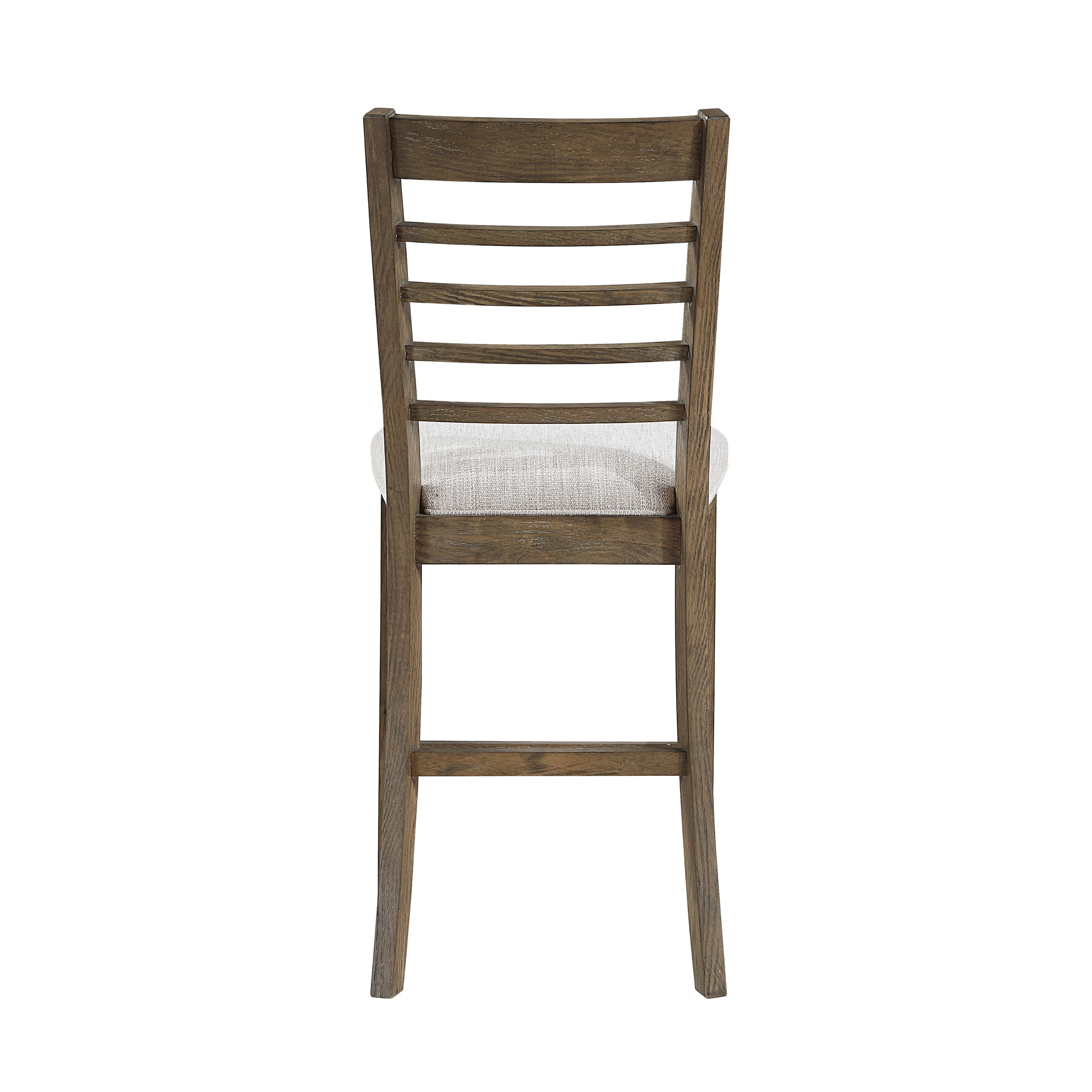 Emilia Wood/Fabric 6-Piece Pack Counter Height Set