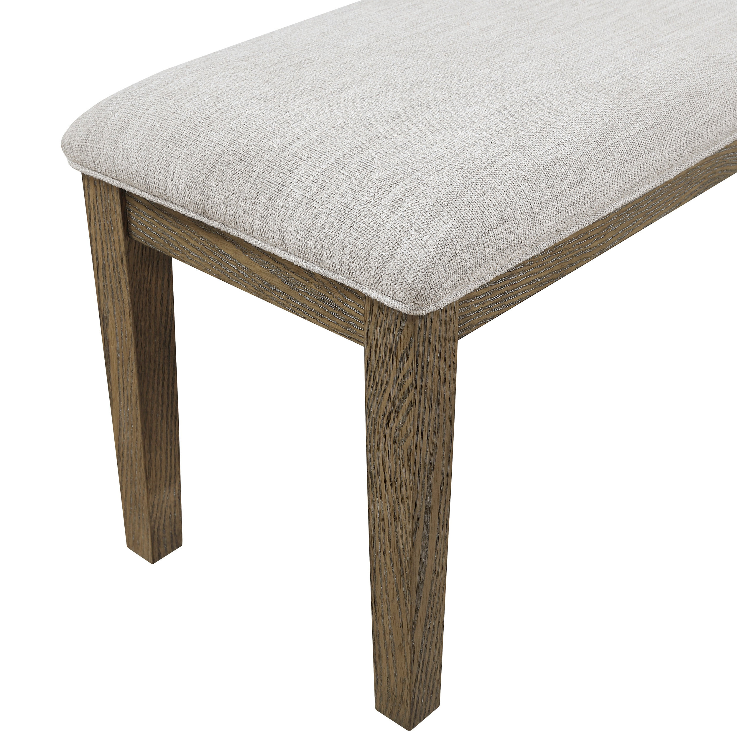 Emilia Wood/Fabric 6-Piece Dining Room Set