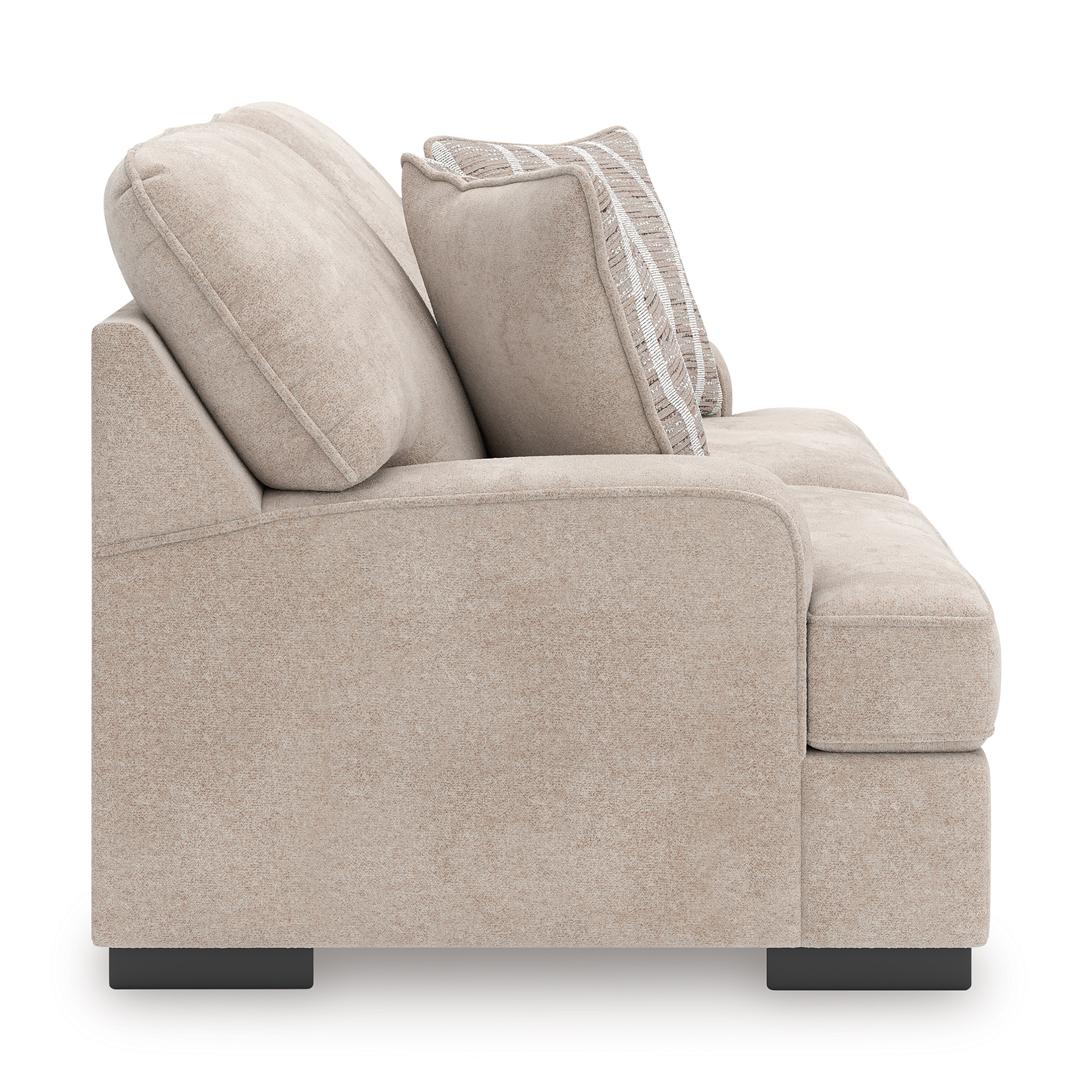 High Profile Deep-Seat Loveseat | Taupe Casual Comfort