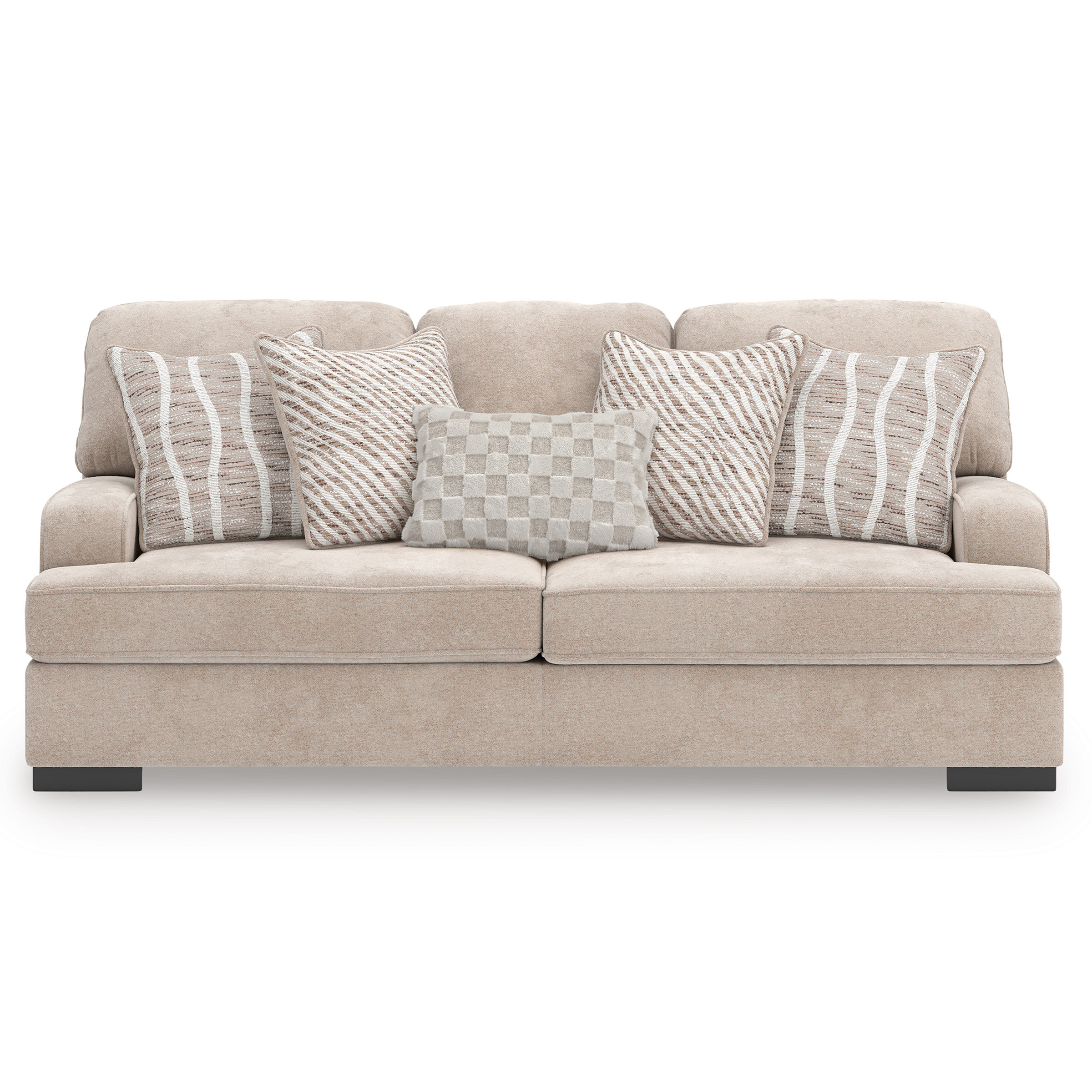 High Profile Polyester Sofa