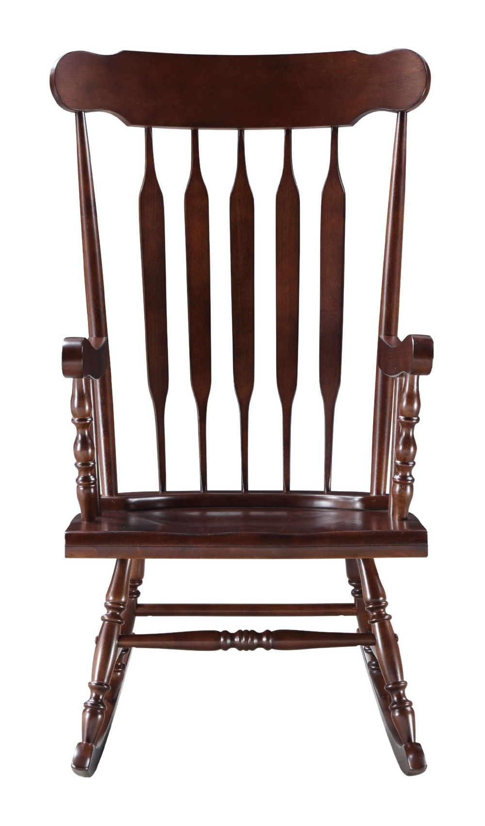 Raina Wood Rocking Chair, Composition 4