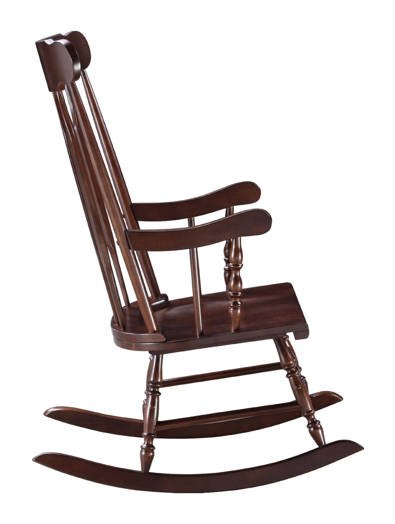 Raina Wood Rocking Chair, Composition 4
