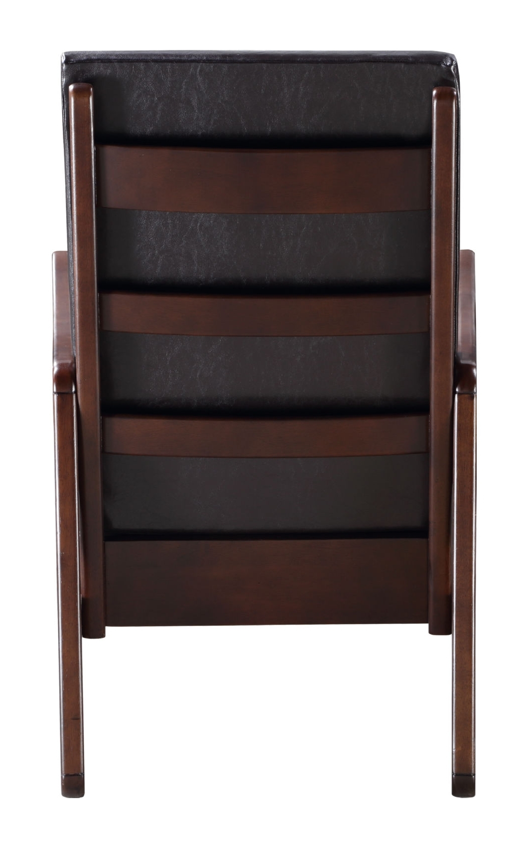 Raina Leatherette/Wood Rocking Chair, Composition 2