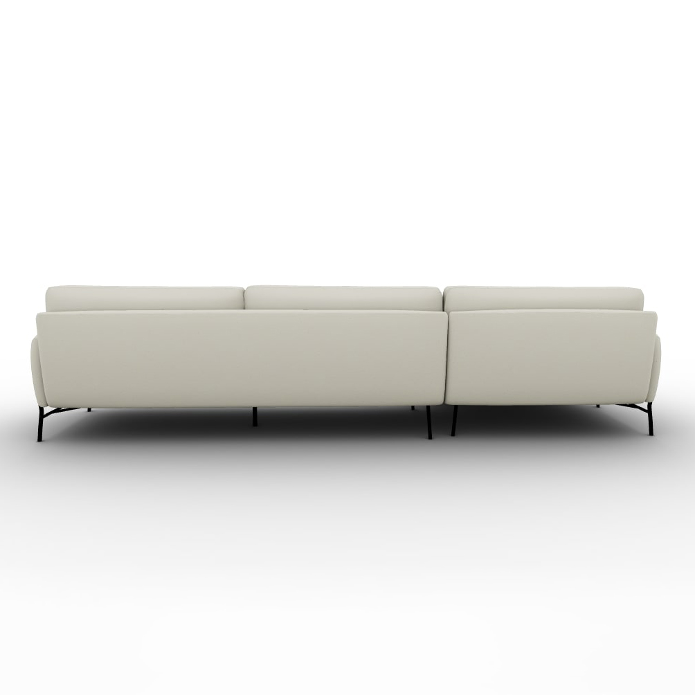 Le Marais Fabric Sofa w/Left Hand Chaise Facing