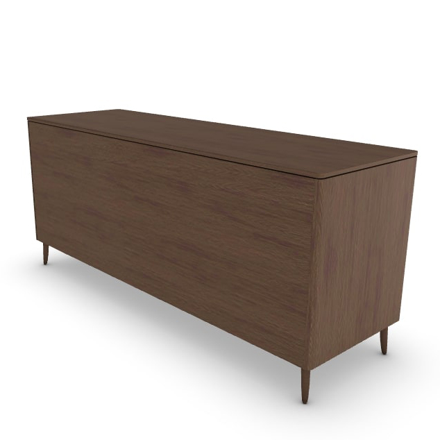 Boston Wood Dresser w/6 Drawers