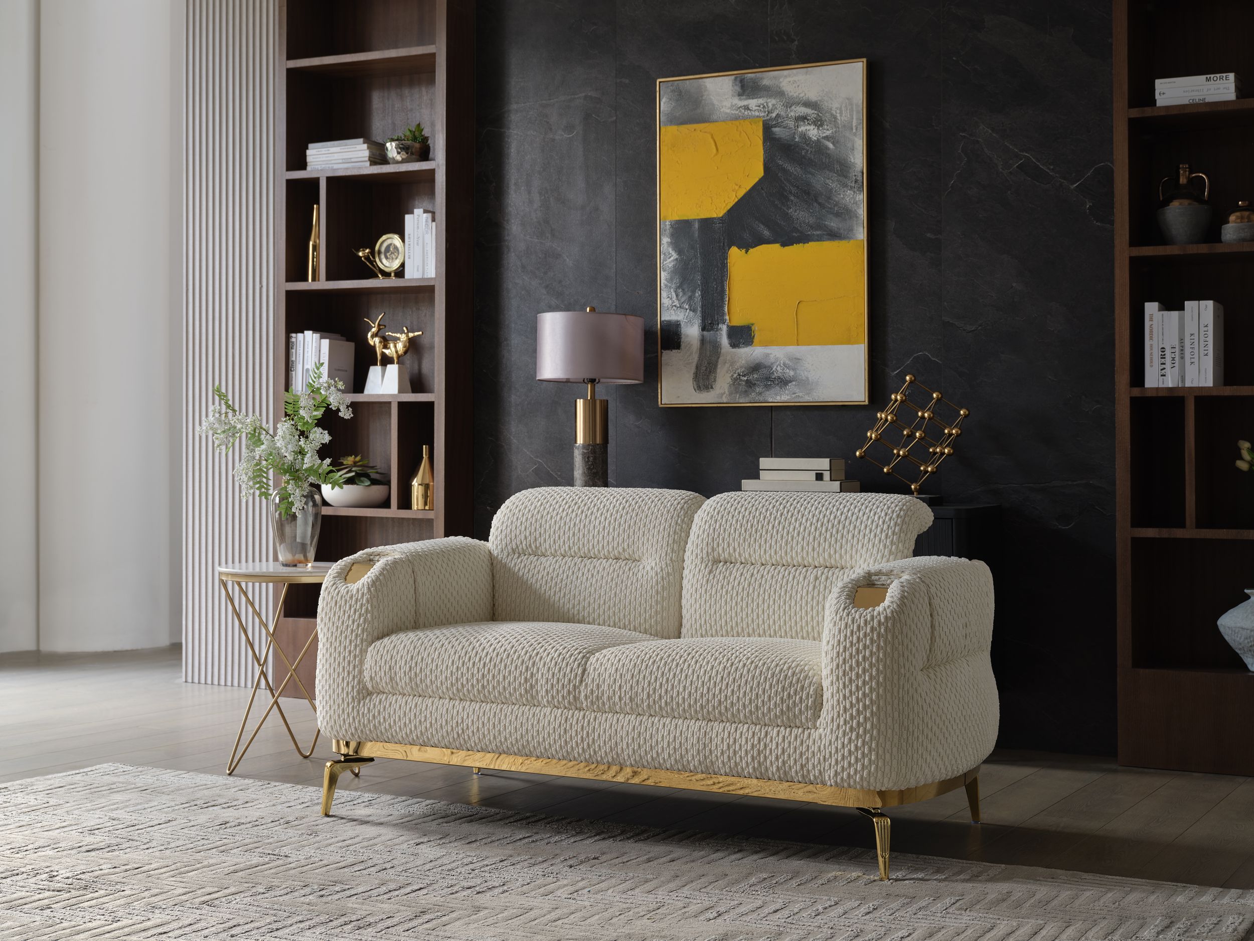 Zoe  Wide Sofa