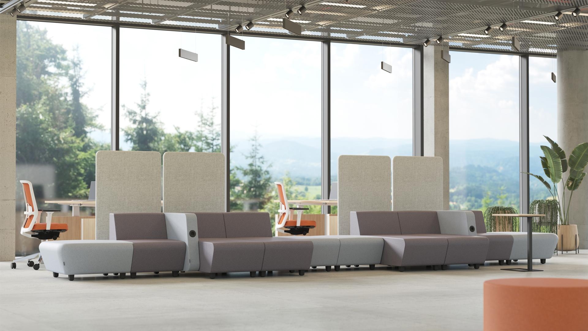 Soft Rock Customizable Modular Seating