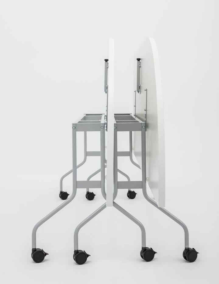 Easy Rectangular w/Rounded Corner Folding Table
