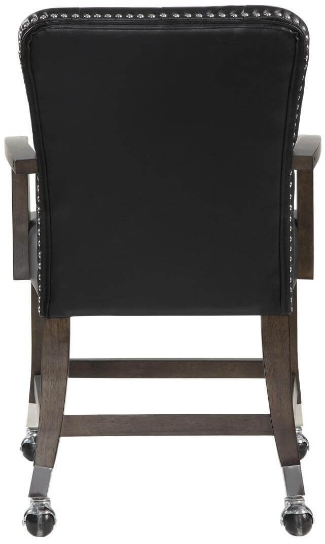 Ante Classic Vinyl Dining Arm Chair